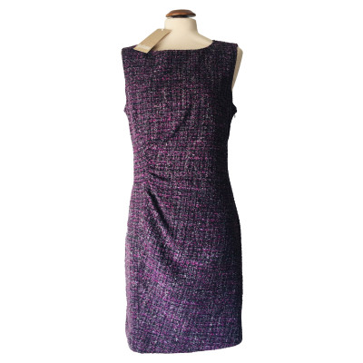 John Galliano Dress Wool in Violet