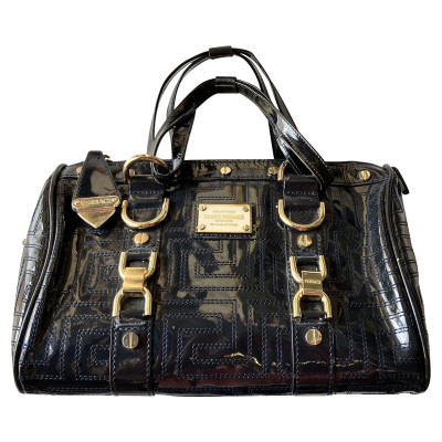Gianni Versace Handtasche aus Lackleder