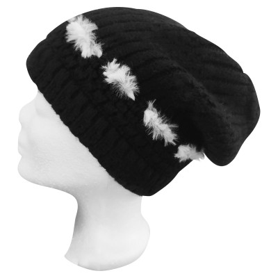 Cashmere Company Hat/Cap in Black