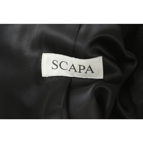 SCAPA Femme Veste/Manteau en Noir en Taille: FR 34