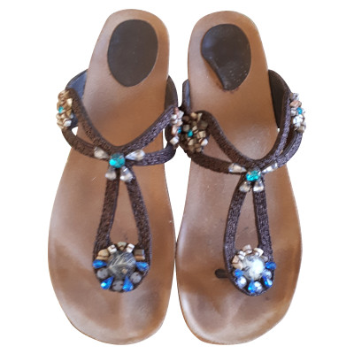 Maliparmi Sandals in Brown