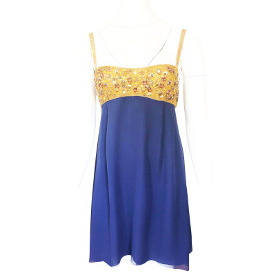 Jenny Packham Kleid aus Seide in Blau