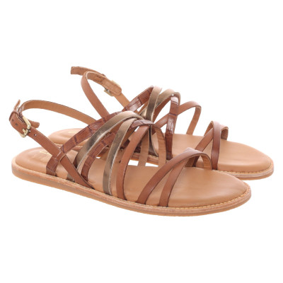 Clarks Sandals Leather in Brown