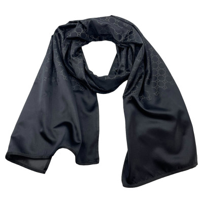 Gucci Scarf/Shawl Silk in Black