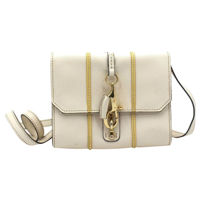 Fay Shopper Leather in White