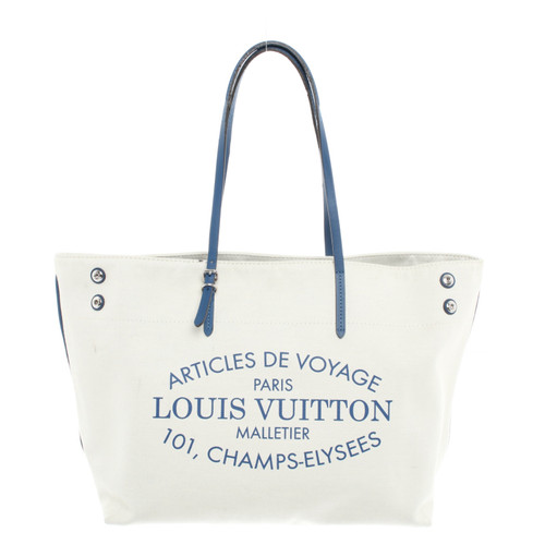 Louis Vuitton Shopper aus Canvas in Creme - Second Hand Louis Vuitton  Shopper aus Canvas in Creme buy used for 650€ (4773661)