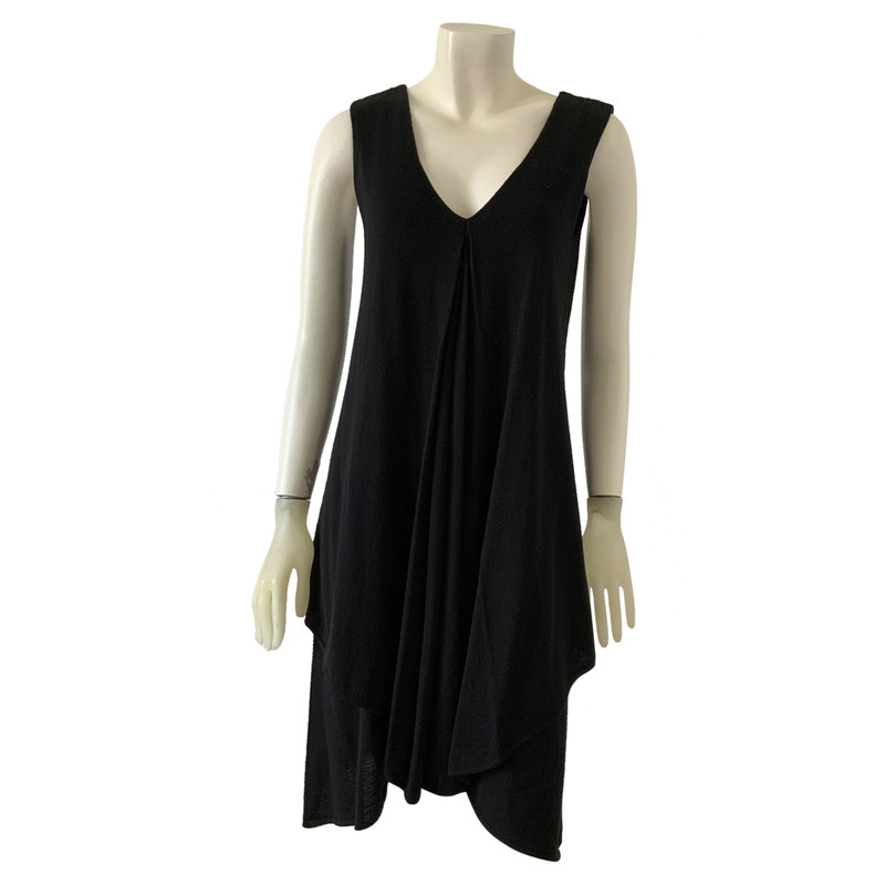 Diane von Furstenberg Wollen jurk zwart casual uitstraling Mode Jurken Wollen jurken 