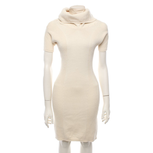 STEFANEL Women's Kleid in Creme Size: M | Second Hand