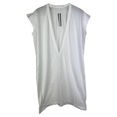 Rick Owens Top Cotton in White