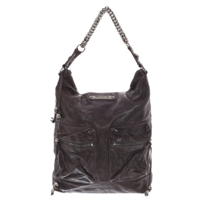 Thomas Wylde Handbag Leather in Grey