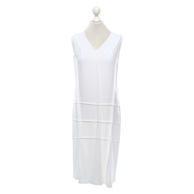 Calvin Klein Collection Kleid aus Viskose in Weiß