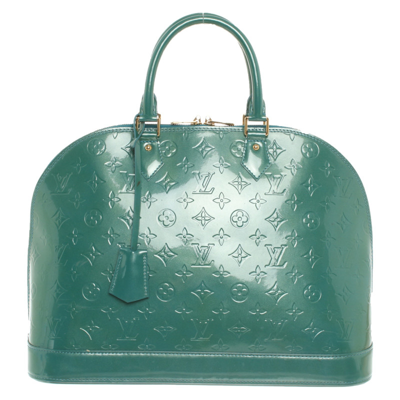 louis vuitton turquoise bag