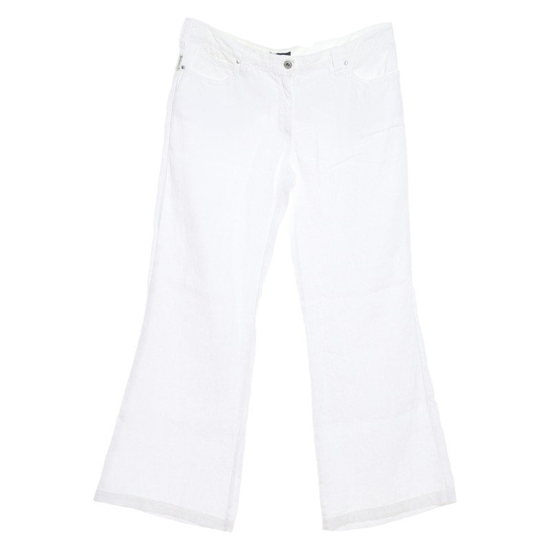 Givenchy Trousers in White - Second Hand Givenchy Trousers in 