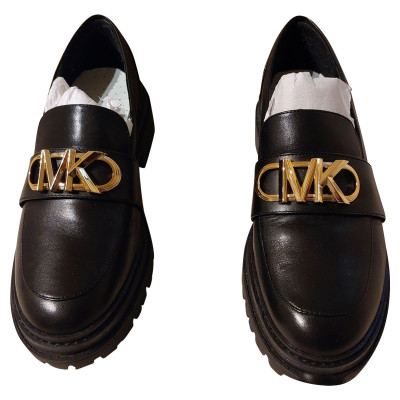 Michael Kors Chaussures compensées en Cuir en Noir