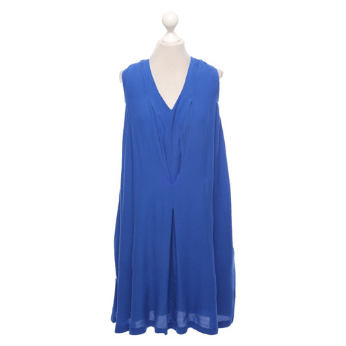 COMPTOIR DES COTONNIERS Femme Kleid aus Viskose in Blau