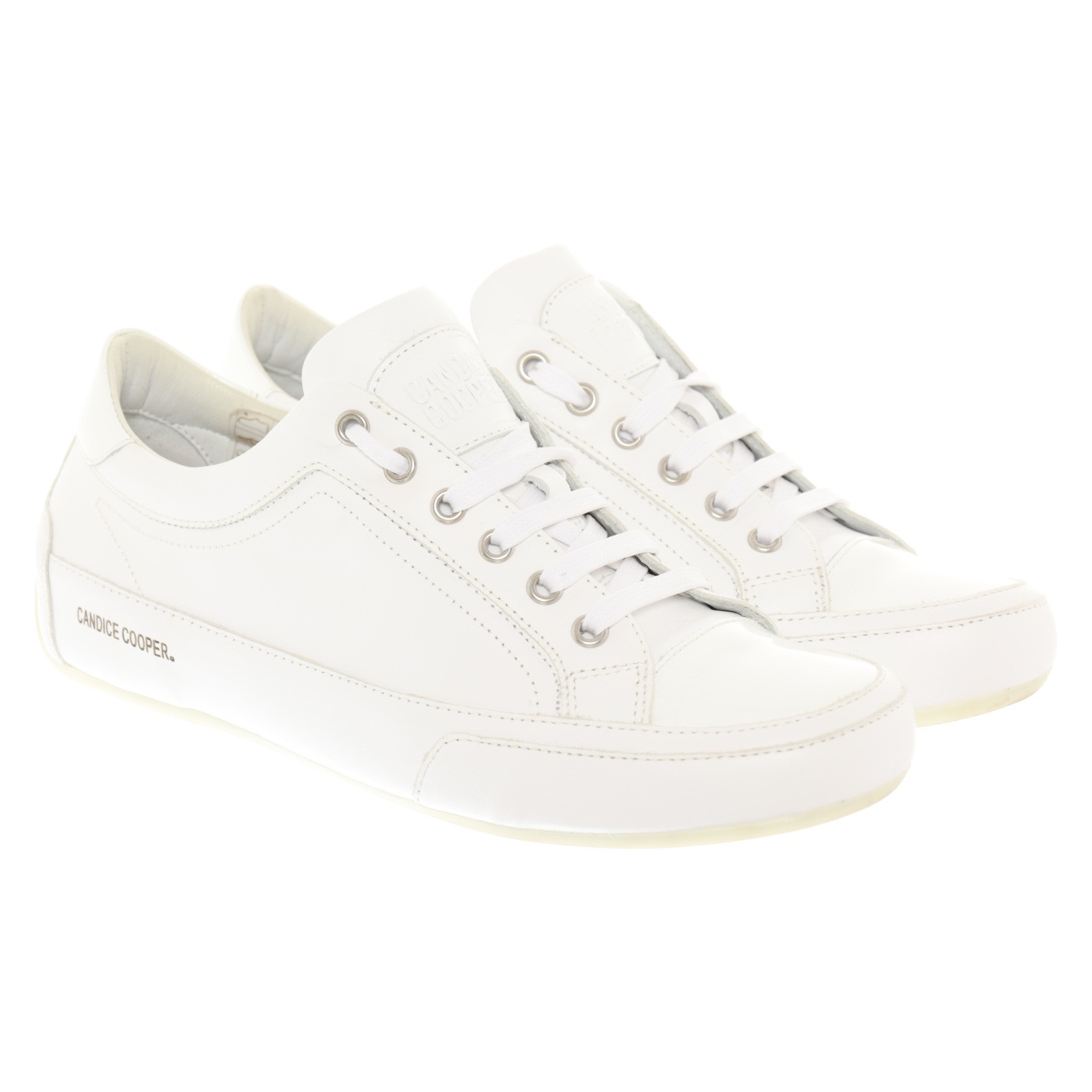 CANDICE COOPER Women's Trainers Leather in White Size: EU 40