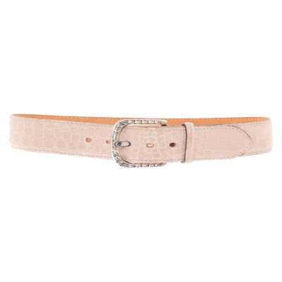 Reptile's House Belt Leather in Nude