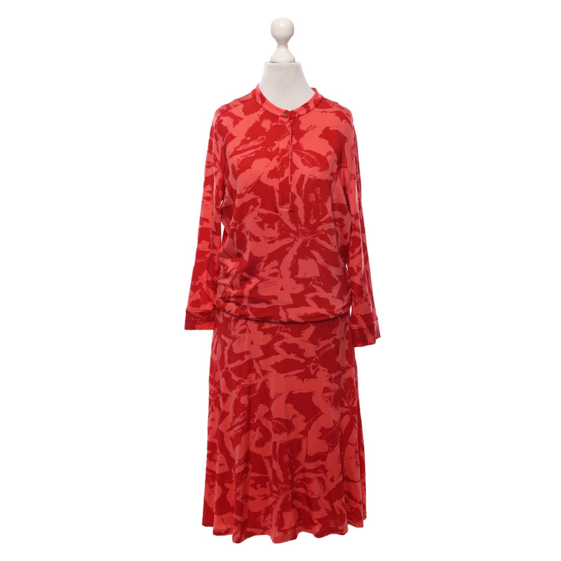 Ren\u00e9 Lezard Mini-jurk rood zakelijke stijl Mode Jurken Mini-jurken René Lezard 
