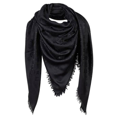 LOUIS VUITTON Women's Monogram Tuch Silk in Black