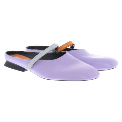 Camper Sandalen aus Leder in Violett