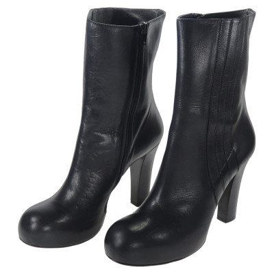 Biography Ankle boots Leather in Black