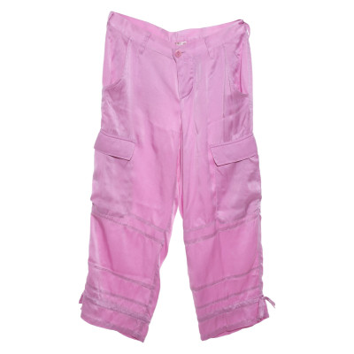 Joie Paire de Pantalon en Soie en Rose/pink