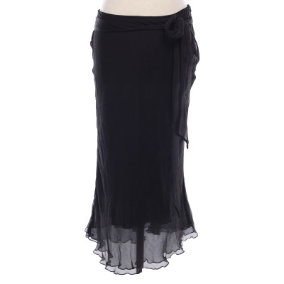 Moschino Skirt Silk in Black