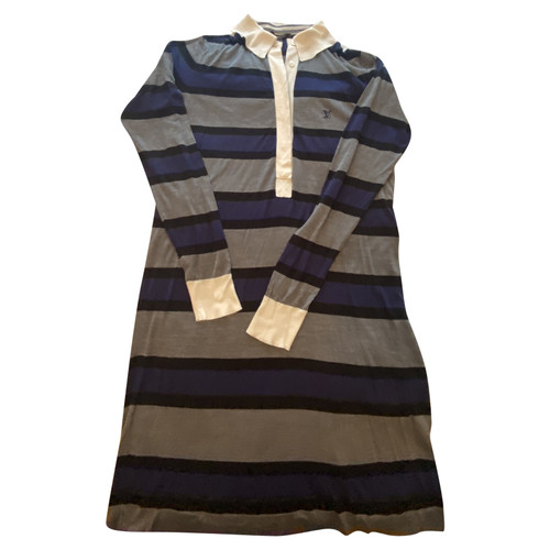 LOUIS VUITTON Damen Kleid aus Baumwolle in Blau Größe: S