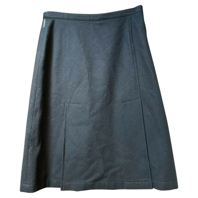 Armani Jeans Skirt Wool in Grey