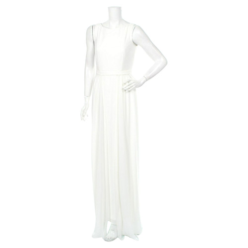 BARBARA SCHWARZER Women's Kleid in Weiß Size: FR 38