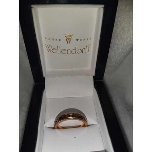 WELLENDORFF Dames Ring Geelgoud in Bruin | REBELLE