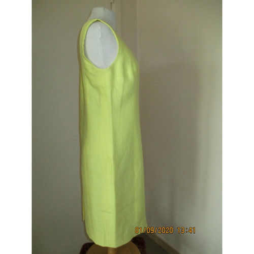 SCAPA Femme Kleid aus Leinen in Gelb en Taille: DE 40