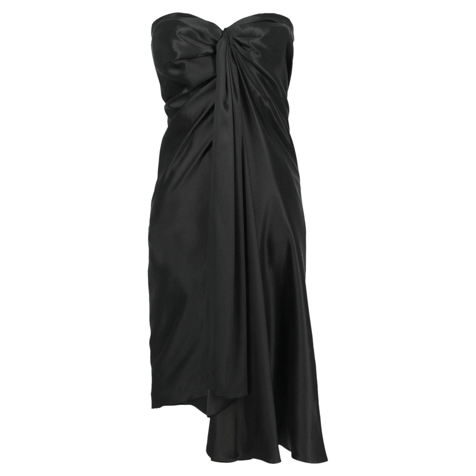 BALENCIAGA Women's Kleid aus Seide in Schwarz Size: S
