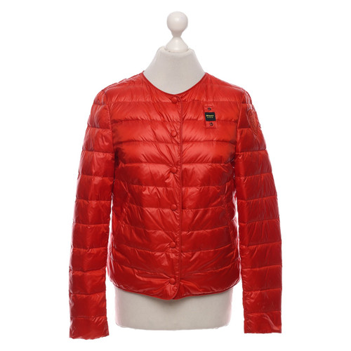 BLAUER USA Damen Jacke/Mantel in Rot Größe: M | Second Hand