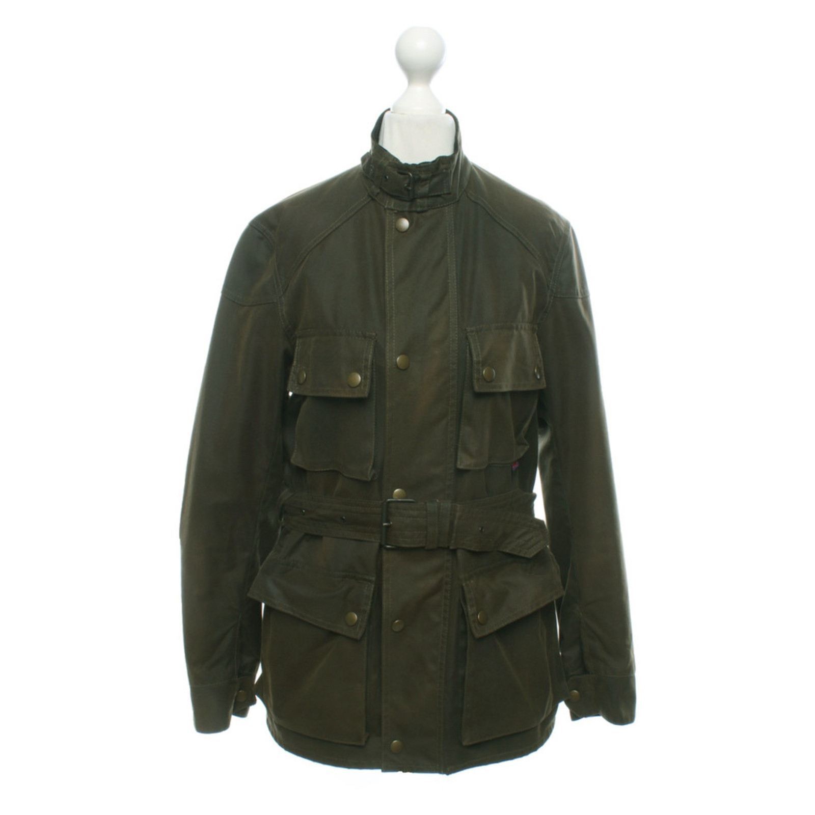 Lavar ventanas traqueteo legación BELSTAFF Women's Jacket/Coat Cotton in Olive Size: IT 42