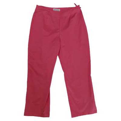 Mugler Paire de Pantalon en Coton en Rose/pink