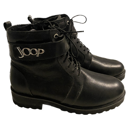 JOOP! Women's Ankle boots Leather in Black Size: EU 38