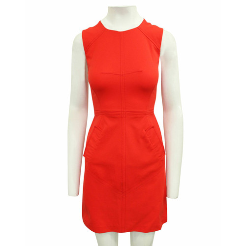 Derek Lam Kleid aus Baumwolle in Orange