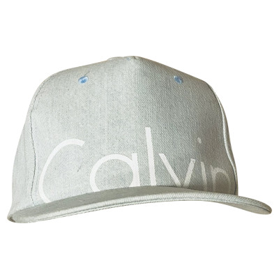 Calvin Klein Hut/Mütze aus Baumwolle in Blau