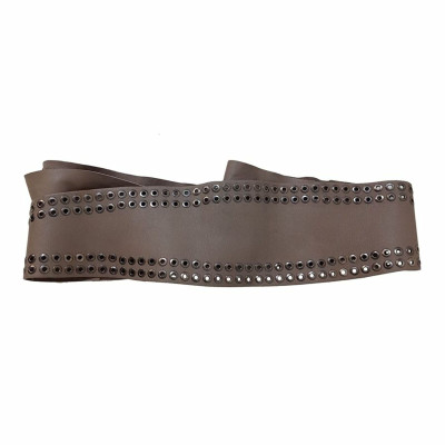 Post & Co Belt Leather in Grey