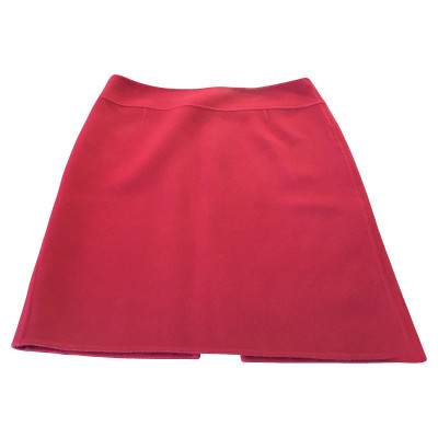 Iris Von Arnim Skirt Cashmere in Red