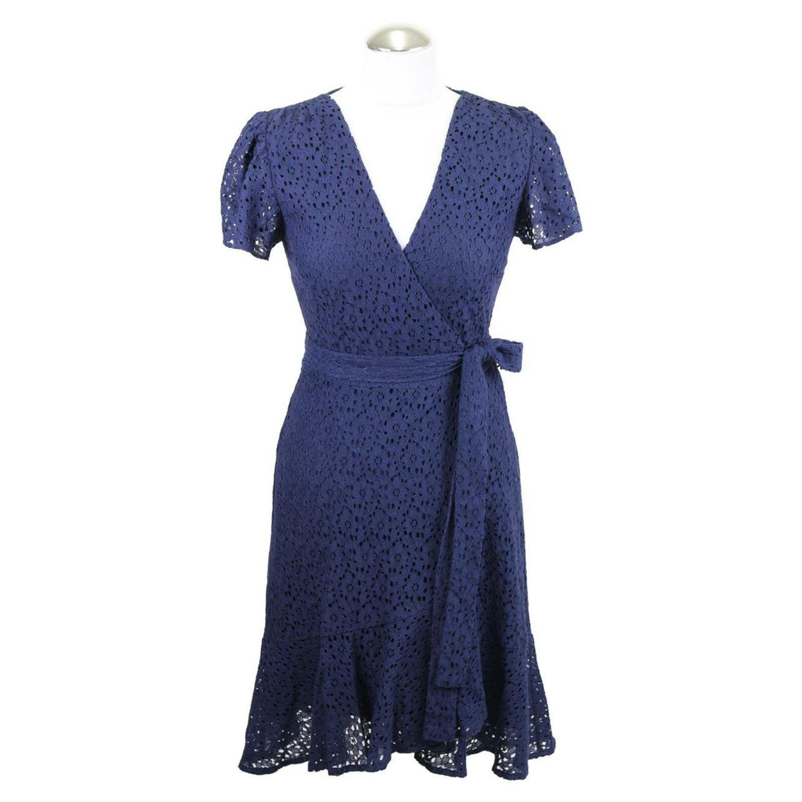 Michael Kors Kleid aus Baumwolle in Blau - Second Hand Michael Kors Kleid  aus Baumwolle in Blau gebraucht kaufen für 119€ (6885802)