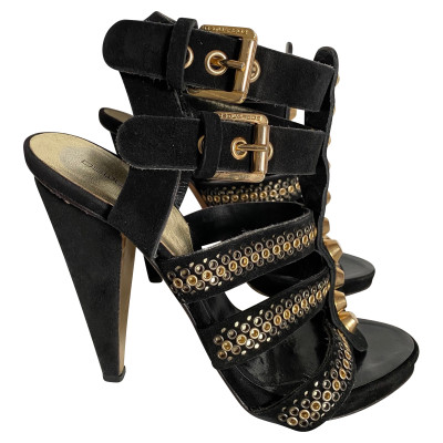 Dsquared2 Sandals Suede in Black