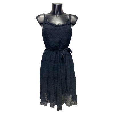 Cacharel Kleid aus Seide in Schwarz