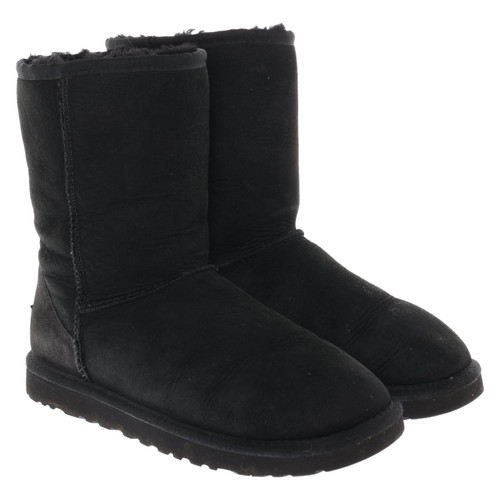 UGG AUSTRALIA Women's Ankle boots Leather in Black