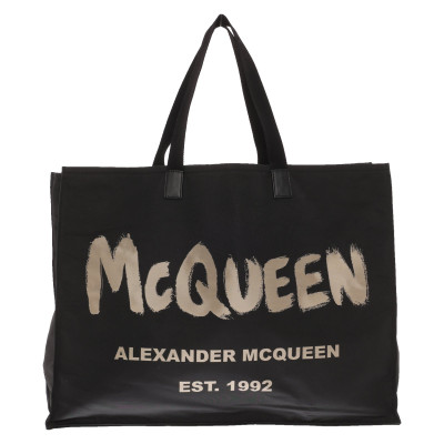 Alexander McQueen Shopper in Black