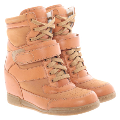 Marc By Marc Jacobs Ankle boots Leather in Orange