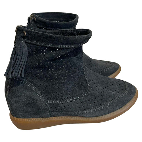 ISABEL MARANT Women's Ankle boots Suede in Black Size: EU 39