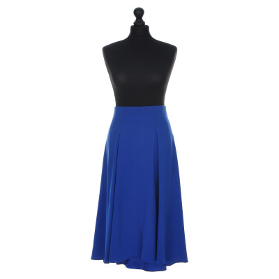 Karen Millen Skirt Viscose in Blue