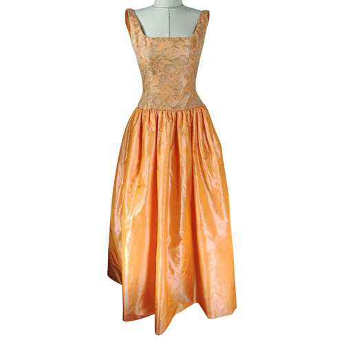 ESCADA Damen Kleid in Orange Größe: DE 38 | Second Hand